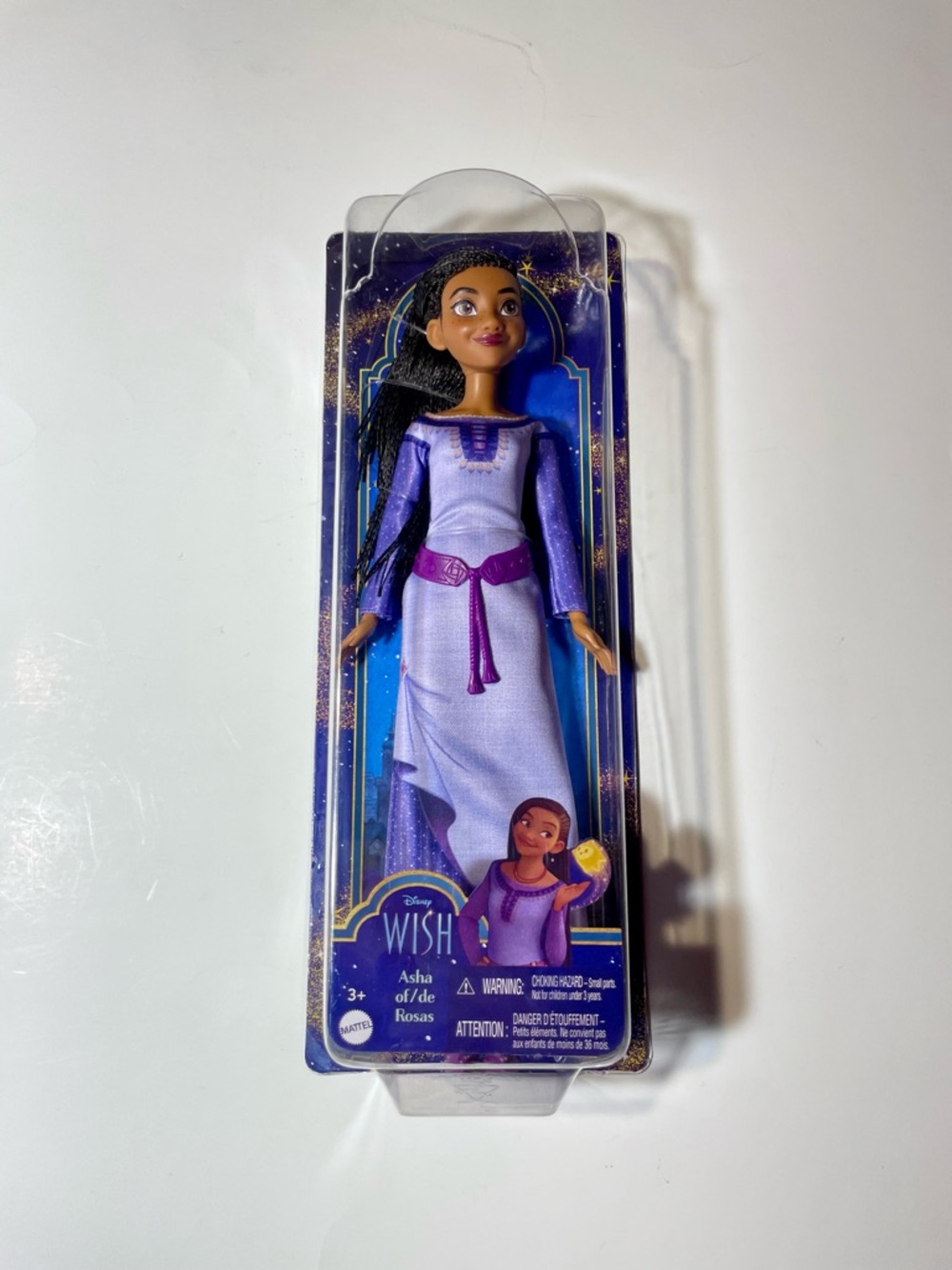 Mattel Disney Wish Asha Doll 11.5" Posable Figure NIB Sealed